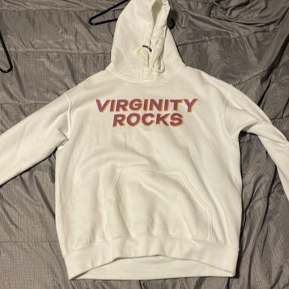 Medium virginity rocks hoodie